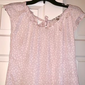 LC Lauren Conrad Tops - Lauren Conrad pleated pink blouse LC Lauren Conrad Tops - Lauren Conrad pleated pink blouse